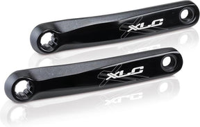 Juego de bielas xlc cr-e01 - bicicleta eléctrica - bosch active performance - 165 mm - aluminio - negro