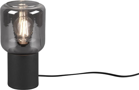 Rl vive tu luz realidad nico - lámpara de mesa - negro mate - excl. 1xe27 4w