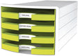 Cómoda Han - impulsos - 4 cajones - limón blanco - ha-1013-50