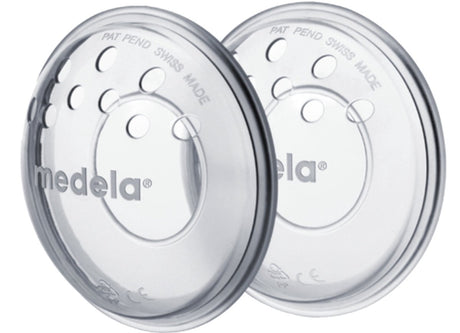 Protectores de pezones Medela - protege entre tomas - contra rozaduras, grietas y dolores - 2 piezas