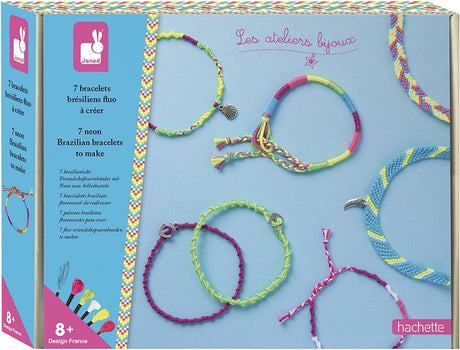 Janod - estudio - fabricación de pulseras de bisutería de neón