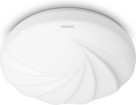 Philips led philips shore plafonnière - koelwit licht - wit - medium