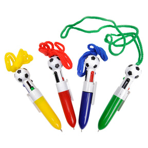 Bolígrafo multicolor Duckiez - fútbol