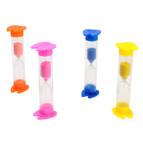 Reloj de arena Duckiez cepillándose los dientes