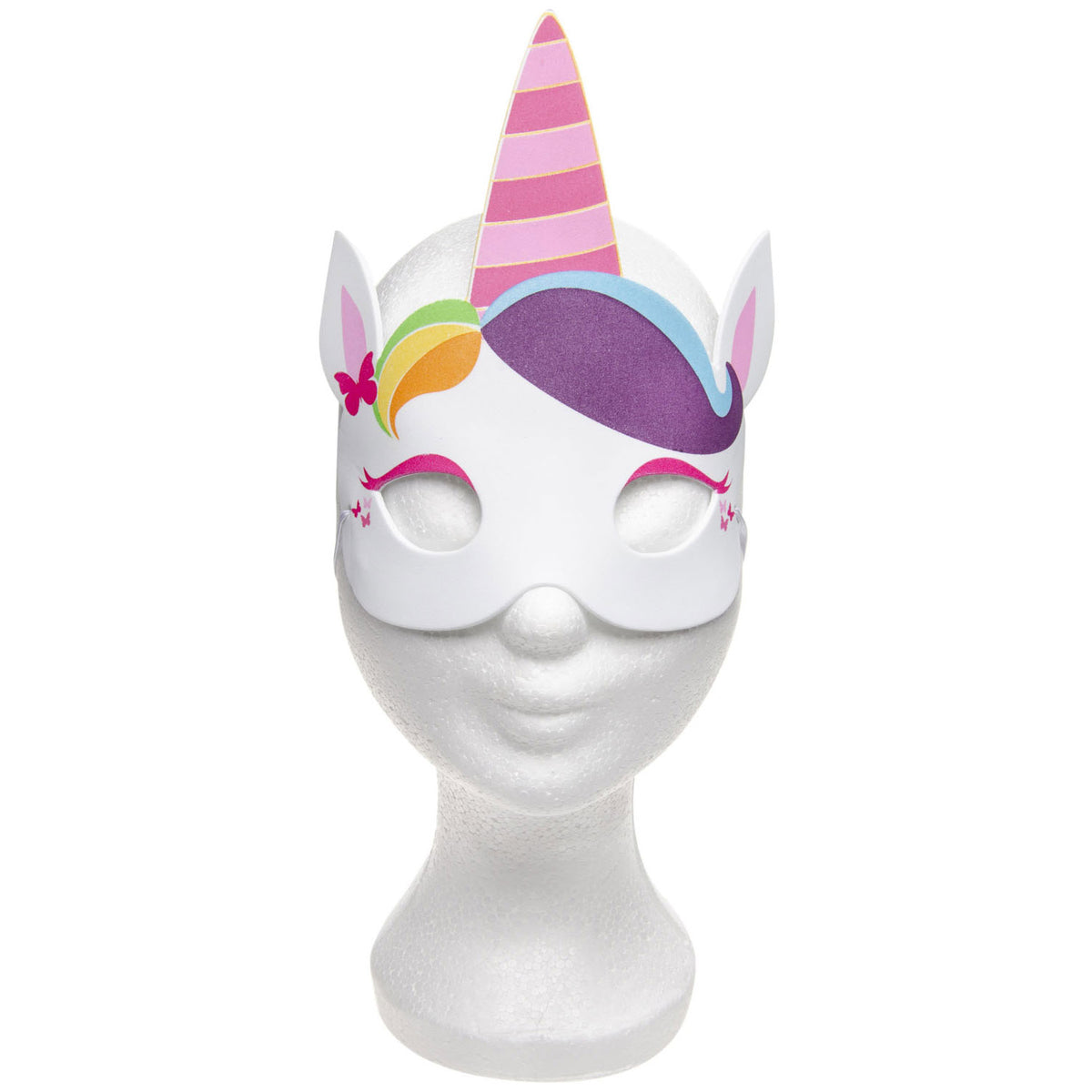 Mascarilla de espuma Duckiez unicornio