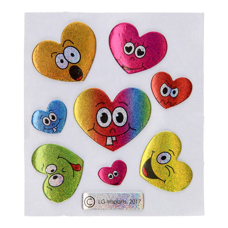 Duckiez pegatinas cara sonriente brillante