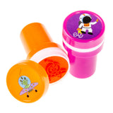 Sello de viaje espacial Duckiez