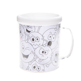Duckiez colorea tu propia taza smiley 10 cm | 24 piezas
