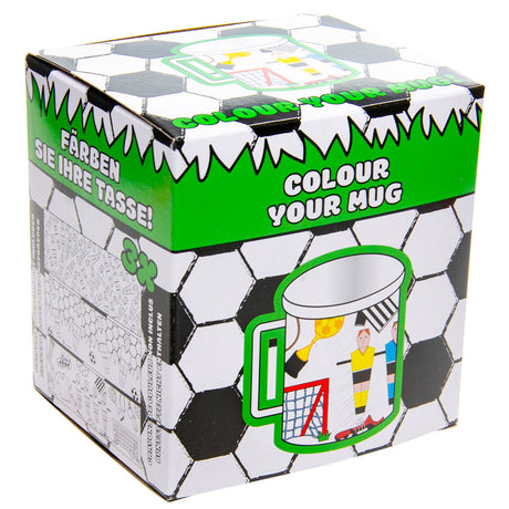 Duckiez colorea tu propia taza de fútbol