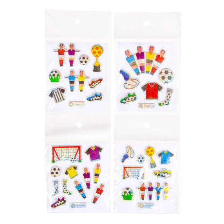 Duckiez pegatinas de fútbol brillantes