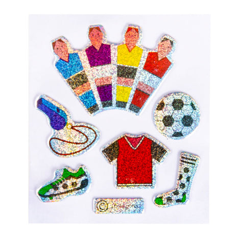 Duckiez pegatinas de fútbol brillantes