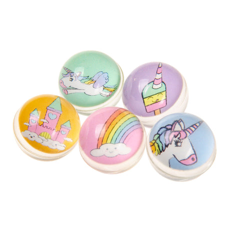Pelota saltarina Duckiez unicornio