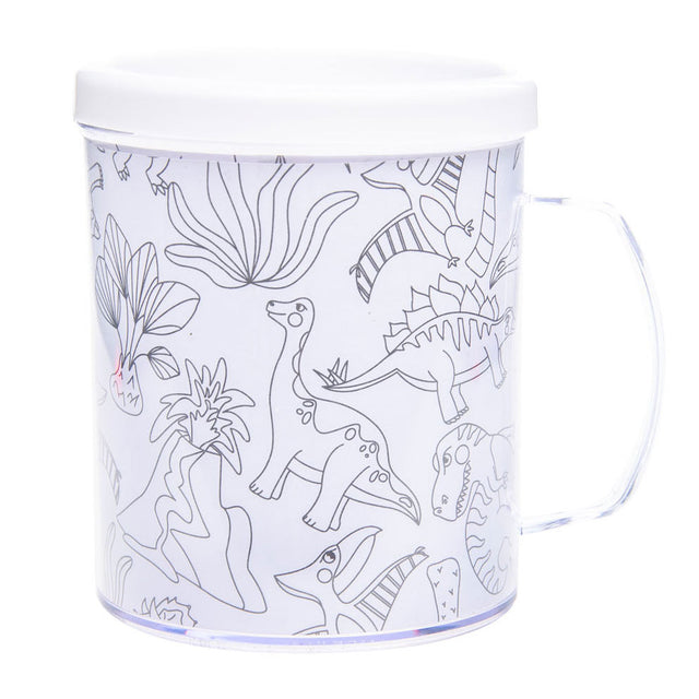 Duckiez colorea tu propia taza dino