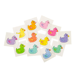 Duckiez tatuajes patos, 12 uds.