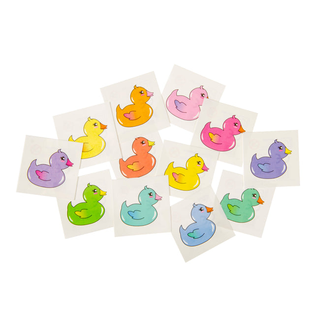 Duckiez tatuajes patos, 12 uds.