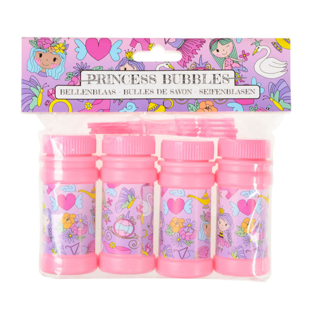 Princesa sopladora de burbujas Duckiez, 4x50ml