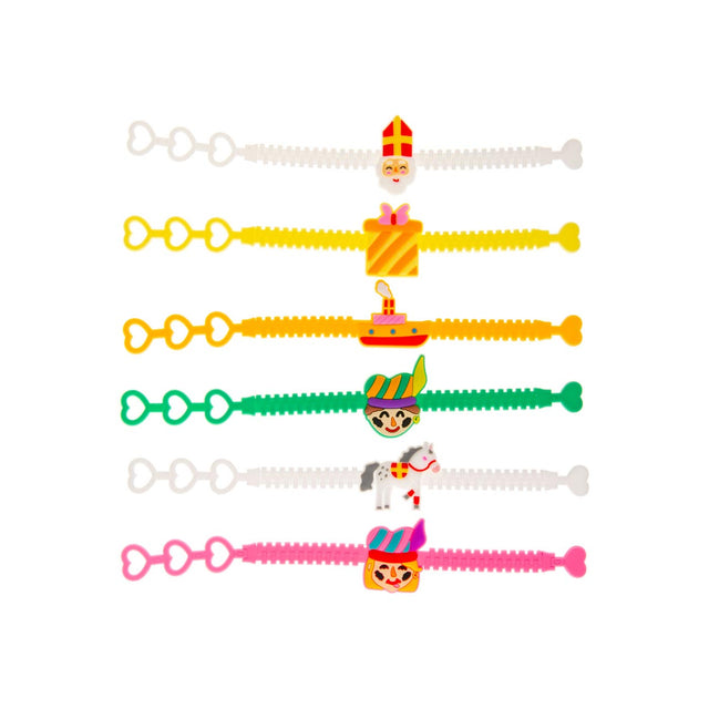 Pulseras Duckiez Sinterklaas, juego de 12 piezas.