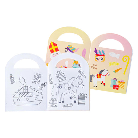 Libro para colorear Duckiez con pegatinas de Sinterklaas