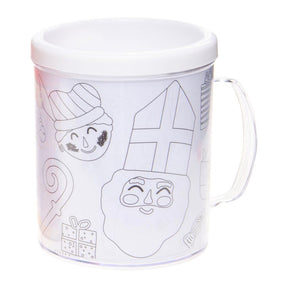 Colorea tu propia taza sinterklaas