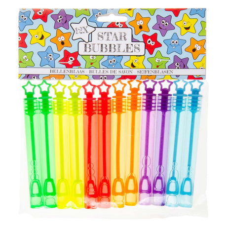 Estrella de sopladores de burbujas Duckiez, 12 uds.
