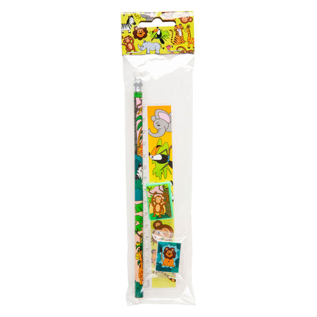 Juego de escritura Duckiez animales salvajes