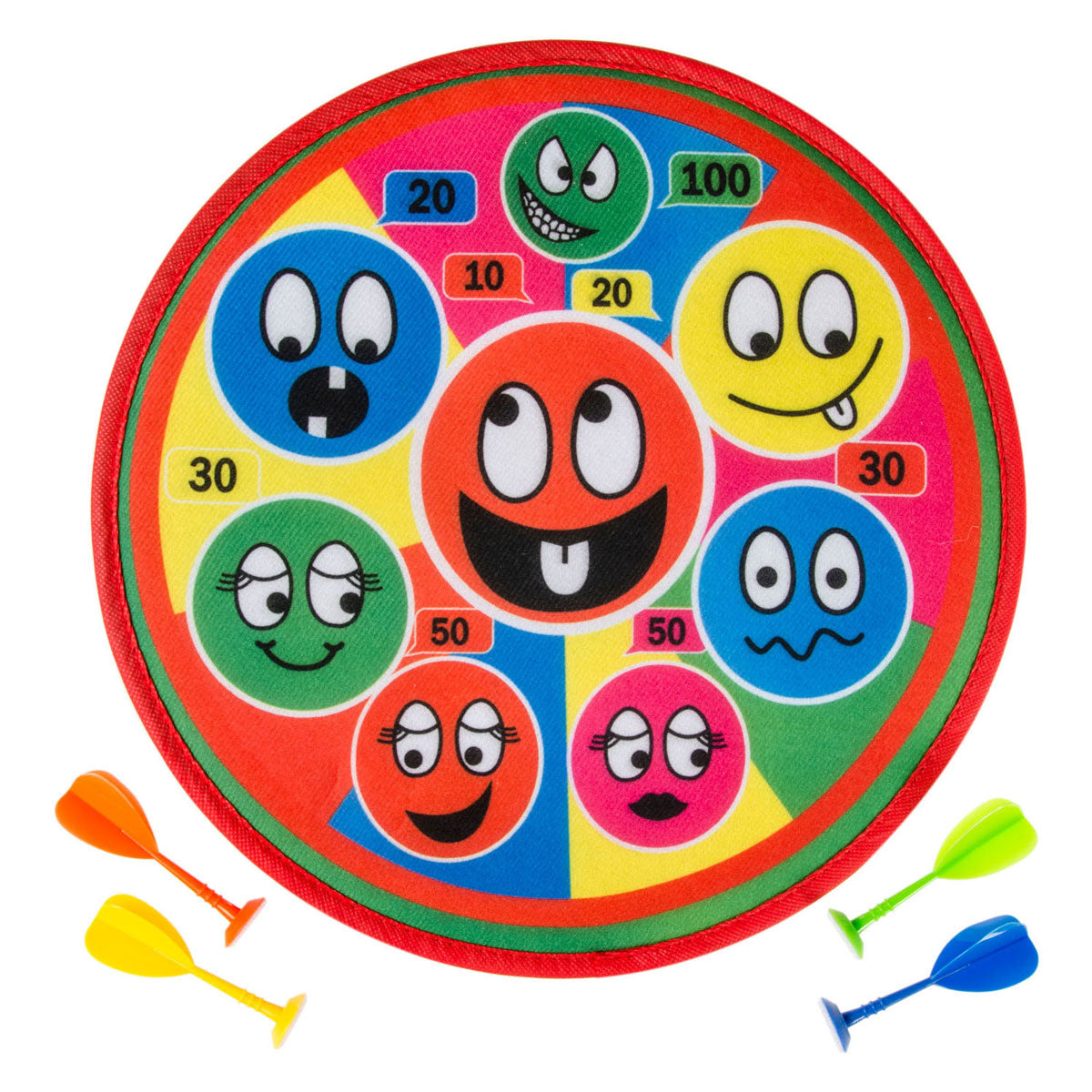 Duckiez Dartspel riendo caras