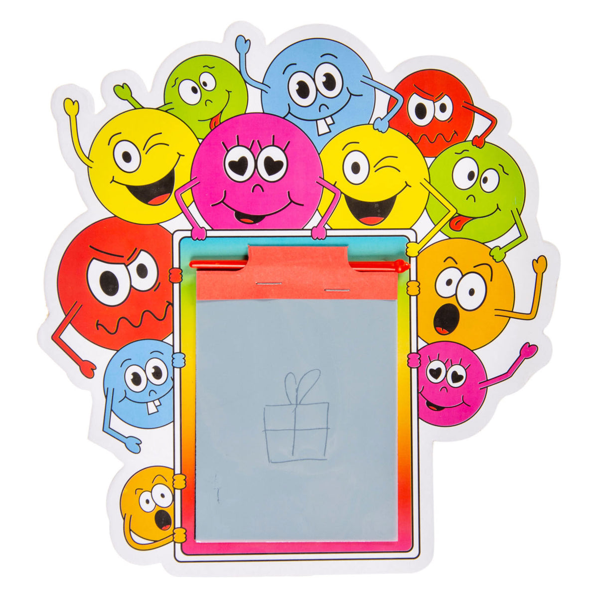 Duckiez mini tablero de dibujo magnético cara sonriente