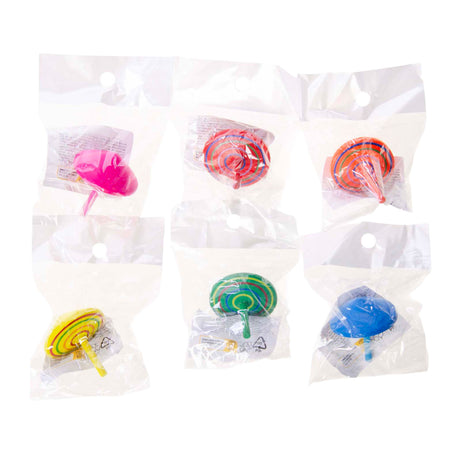 Peonza de madera de colores Duckiez