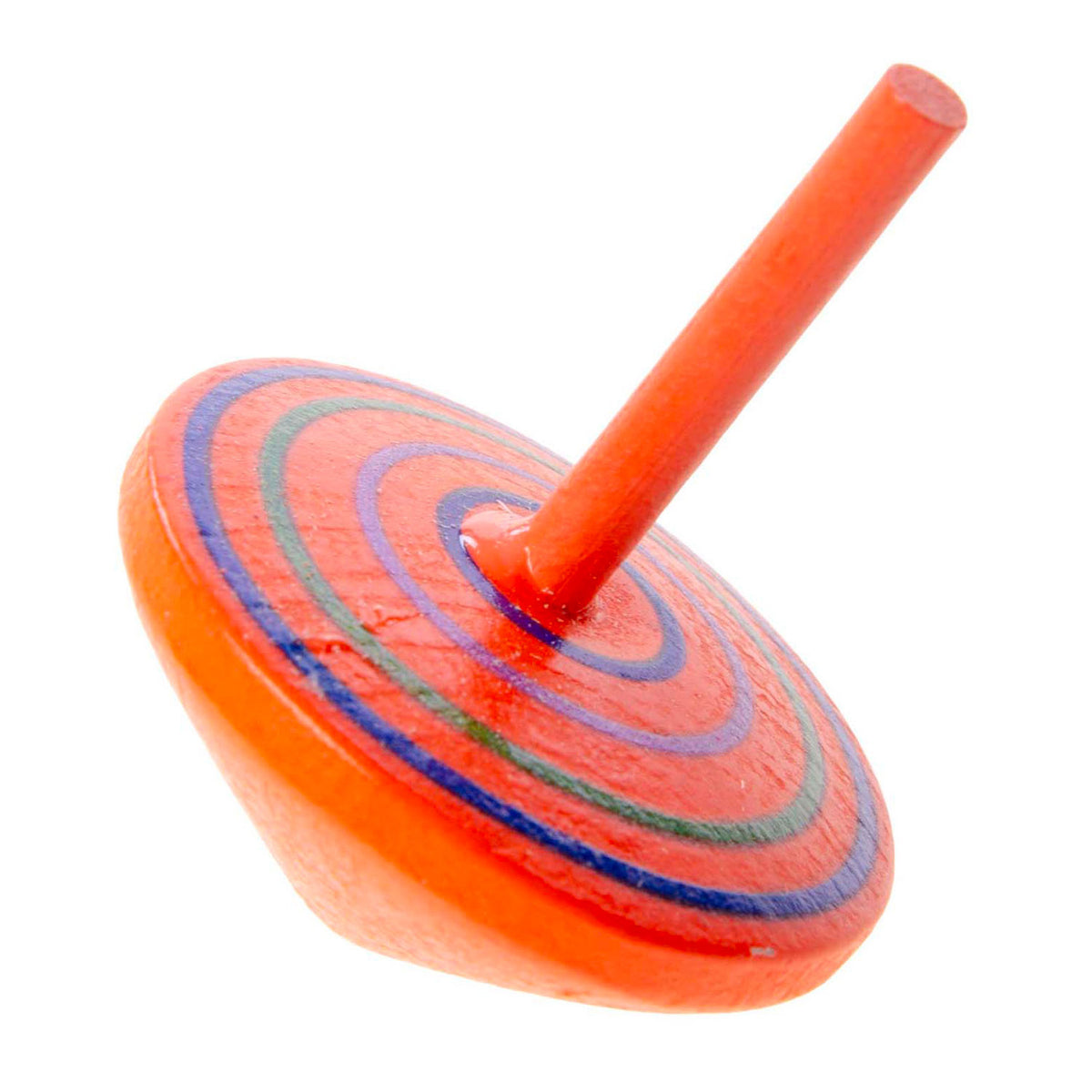 Peonza de madera de colores Duckiez