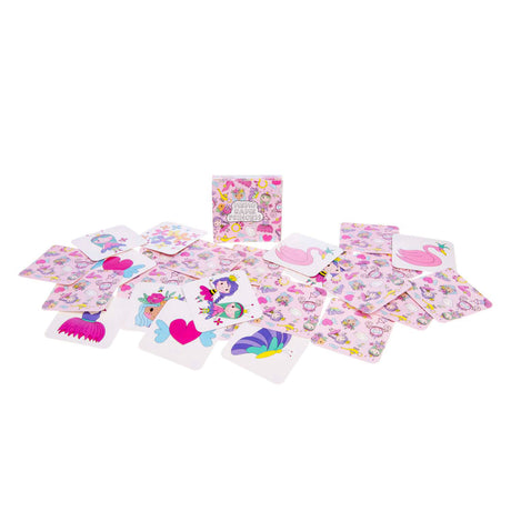 Duckiez mini juego de notas princesa, 28 cartas