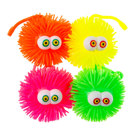 Pelota hinchable Duckiez con ojos, 10 cm