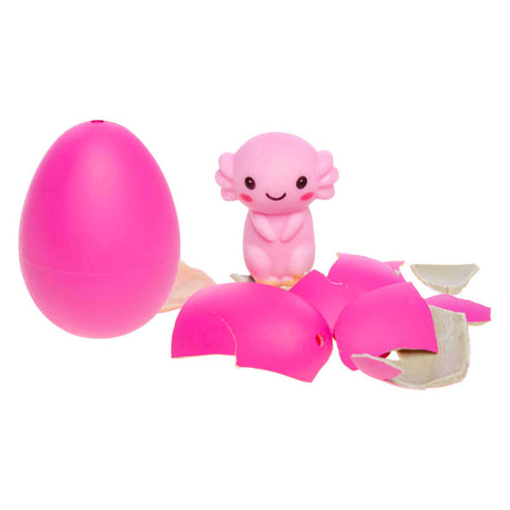 Duckiez cultivando ajolote huevo