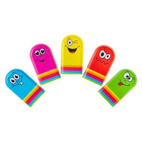 Caras de marionetas de dedo Duckiez, 5 uds.