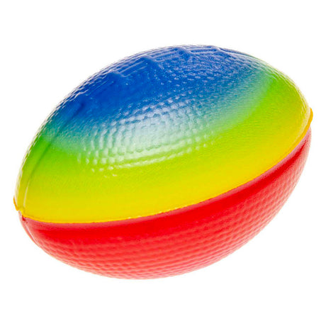 Pelota de rugby Duckiez arcoiris