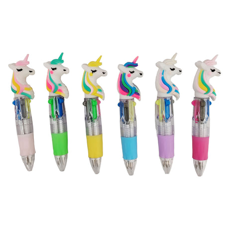 Bolígrafo unicornio multicolor Duckiez - 6 colores