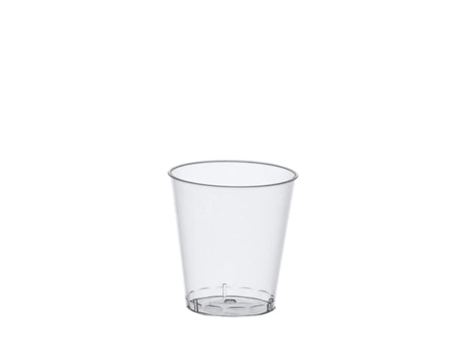 Papstar 40 vasos de chupito desechables de plástico 2 cl