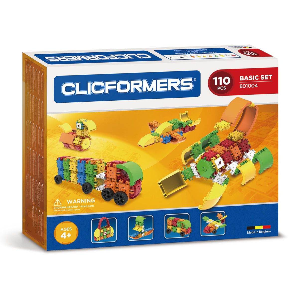 Juego básico de Clicformers, 110 piezas.