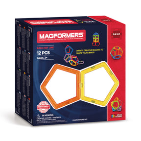 Juego básico Magformers, 12 piezas.