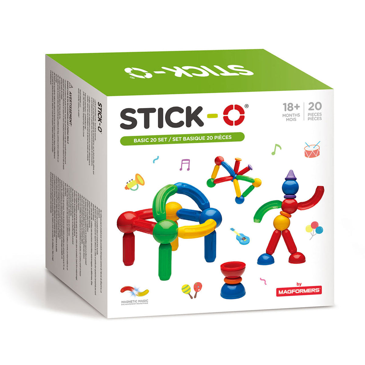 Set básico Stick-o, 20 uds.