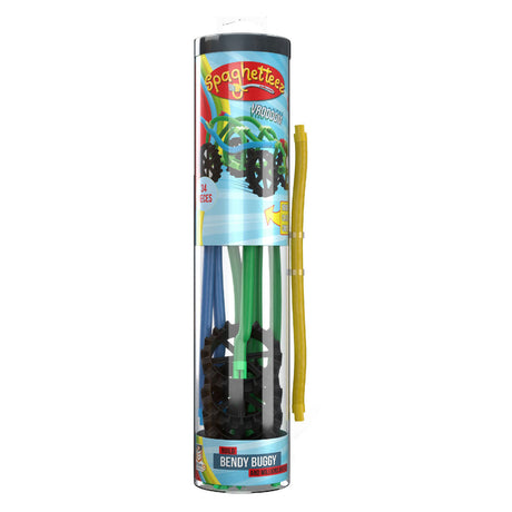 Varillas de construcción flexibles Clics spaghettiez bendy buggy, 34 uds.