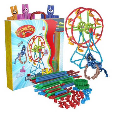 Clics spaghettiez fusilli noria varillas de construcción flexibles, 46 uds.
