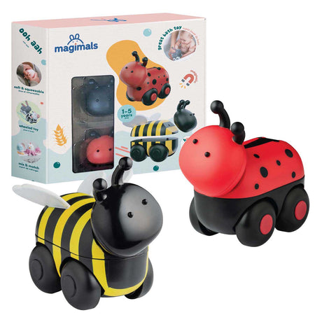 Caja insectos con ruedas Clics magimals - 6 uds.