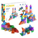 Juguetes de construcción magnéticos Clics cubixx - 64 uds.