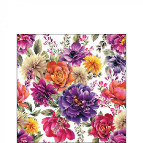 Servilleta ambiente 25cm anne white fsc mix