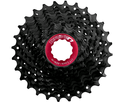 Cassette CSRX1 11S 11-28T Steel Black Red
