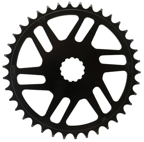 KMC Bosch 3 Lea de encadenamiento de bicicleta eléctrica 38T Negro