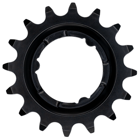 KMC Gear Shimano estrecho 18T trasero negro