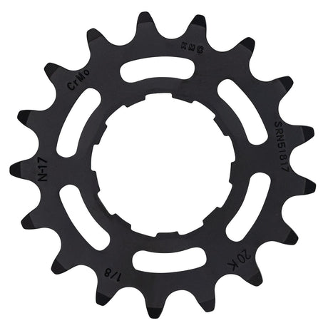 KMC Gear 18t trasero trasero nuvinci 1 8, negro