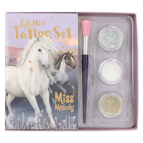Depesche - tatuajes de brillo de miss melody - caballos de la noche