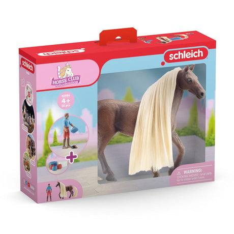 Schleich club de caballos set de iniciación leo rocky 42586